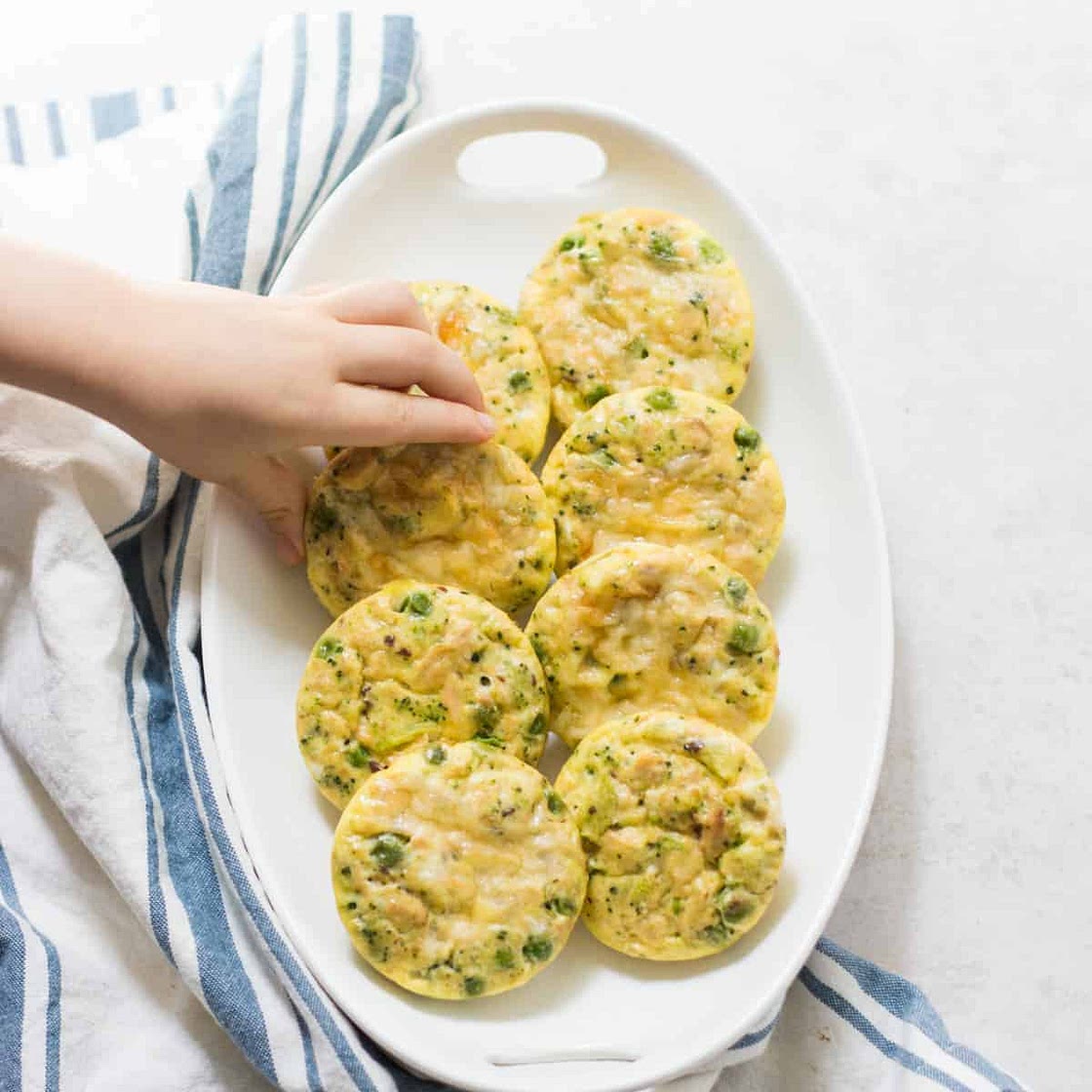 Salmon Quiche - Baby Led Weaning