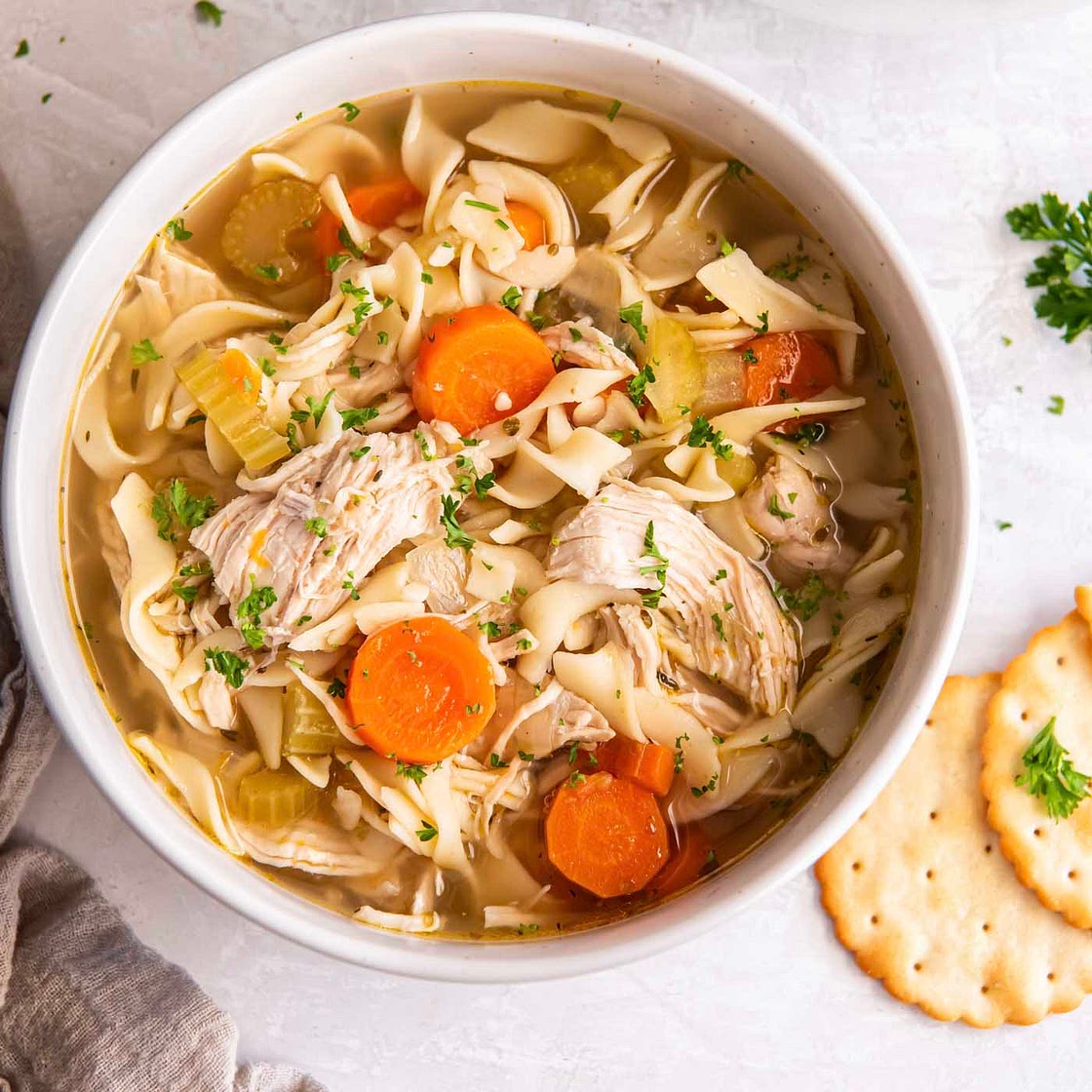 Instant Pot Chicken Noodle Soup