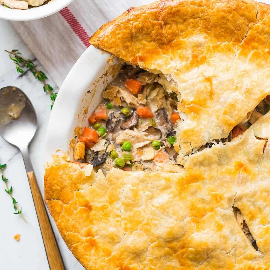 Healthy Chicken Pot Pie