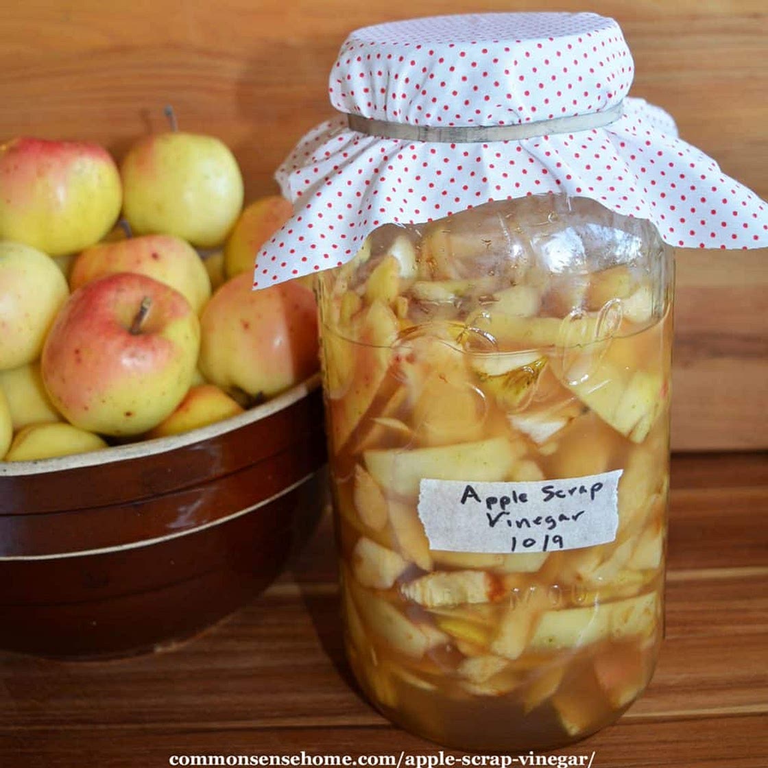 Apple Scrap Vinegar Recipe