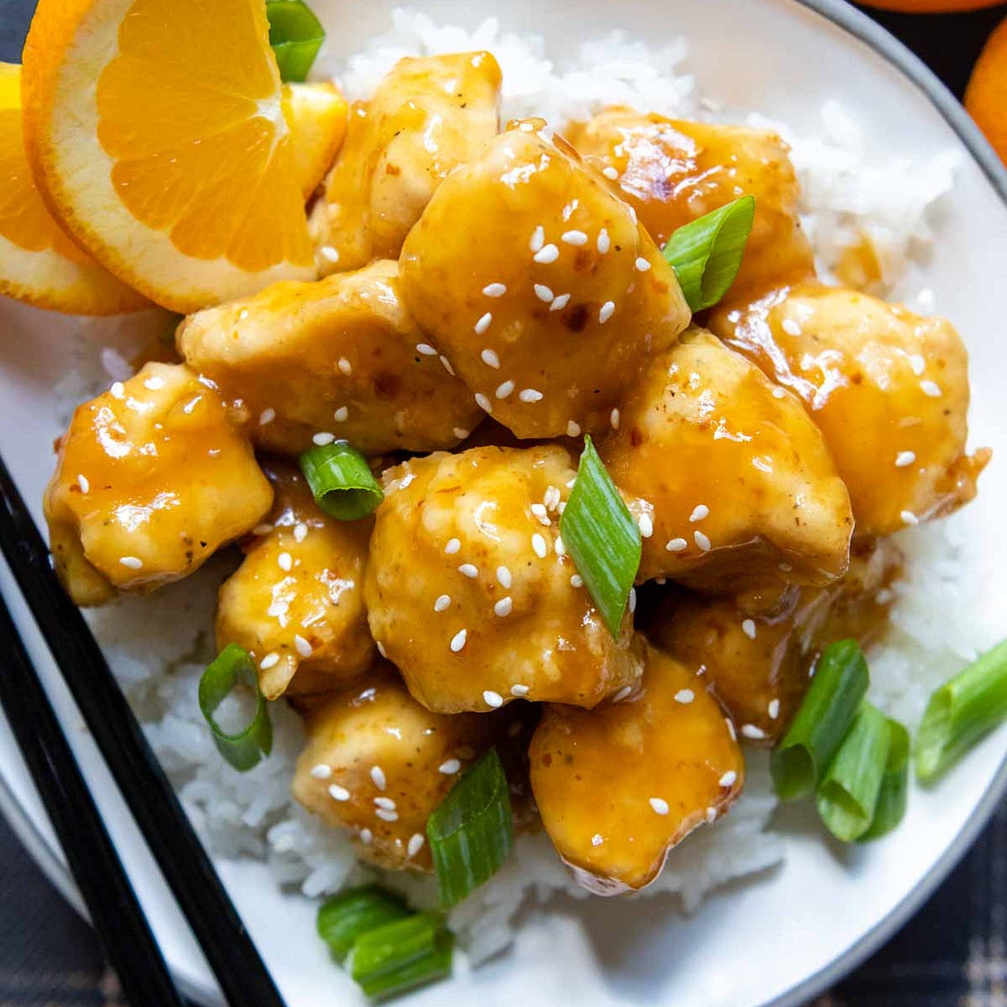 Crispy Gluten-Free Orange Chicken (Baked Option)
