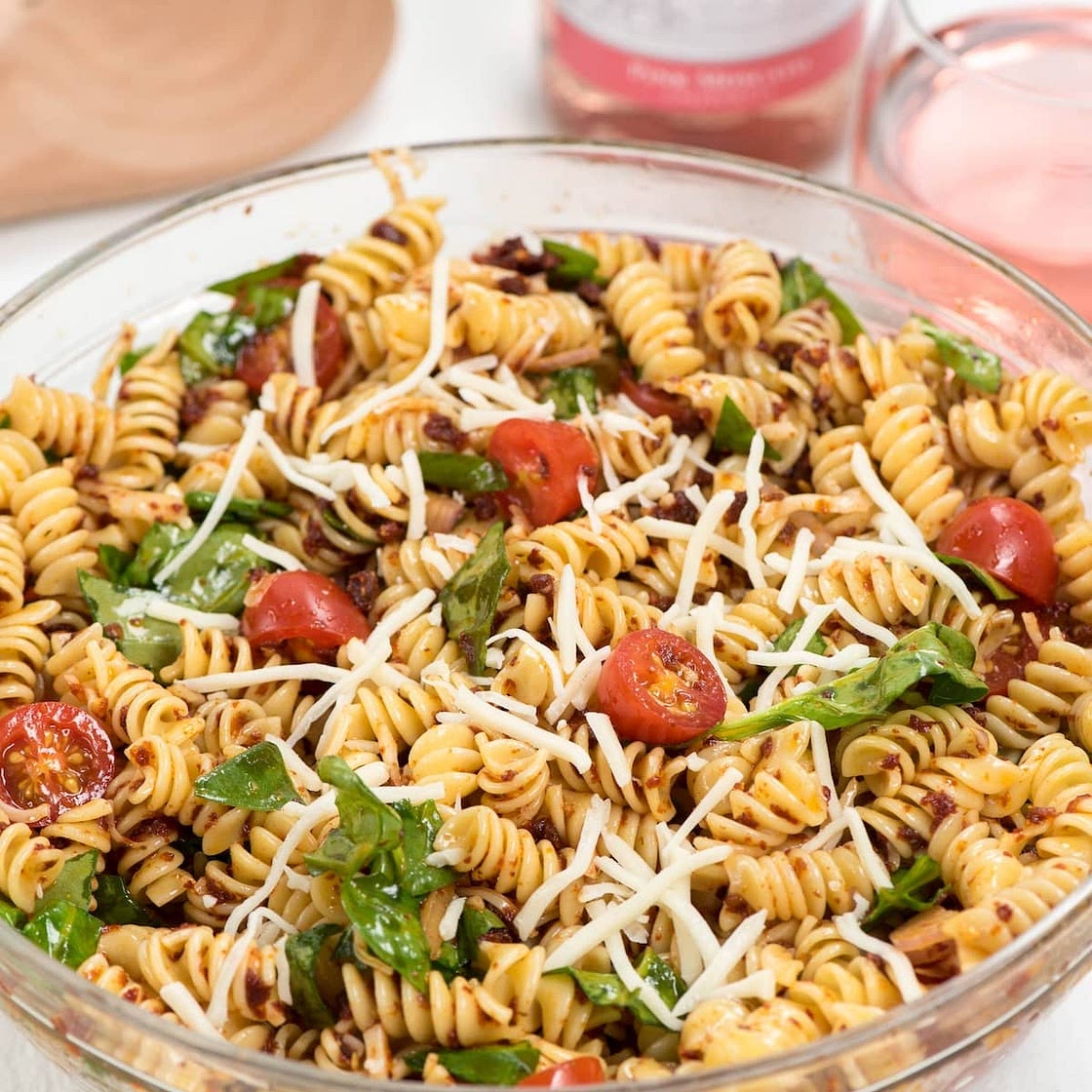Spicy Italian Pasta Salad Recipe