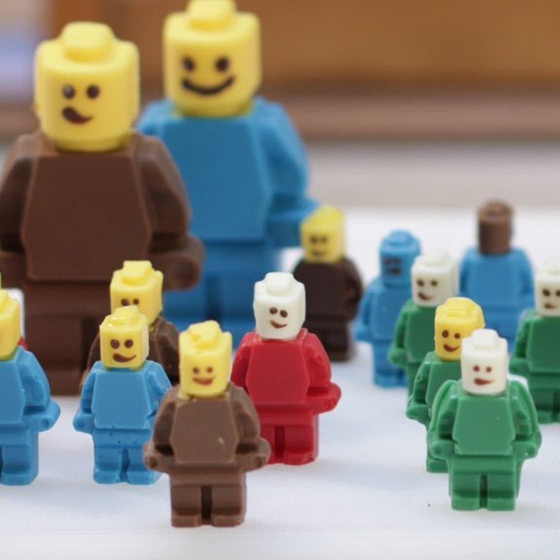 Chocolate Lego Figures