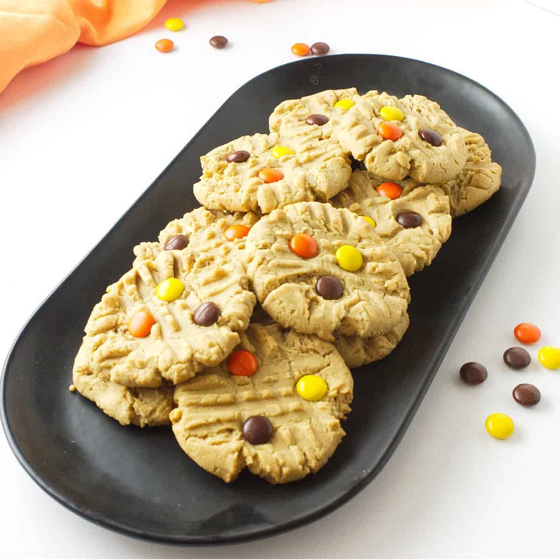 Reese's Pieces Peanut Butter Cookies