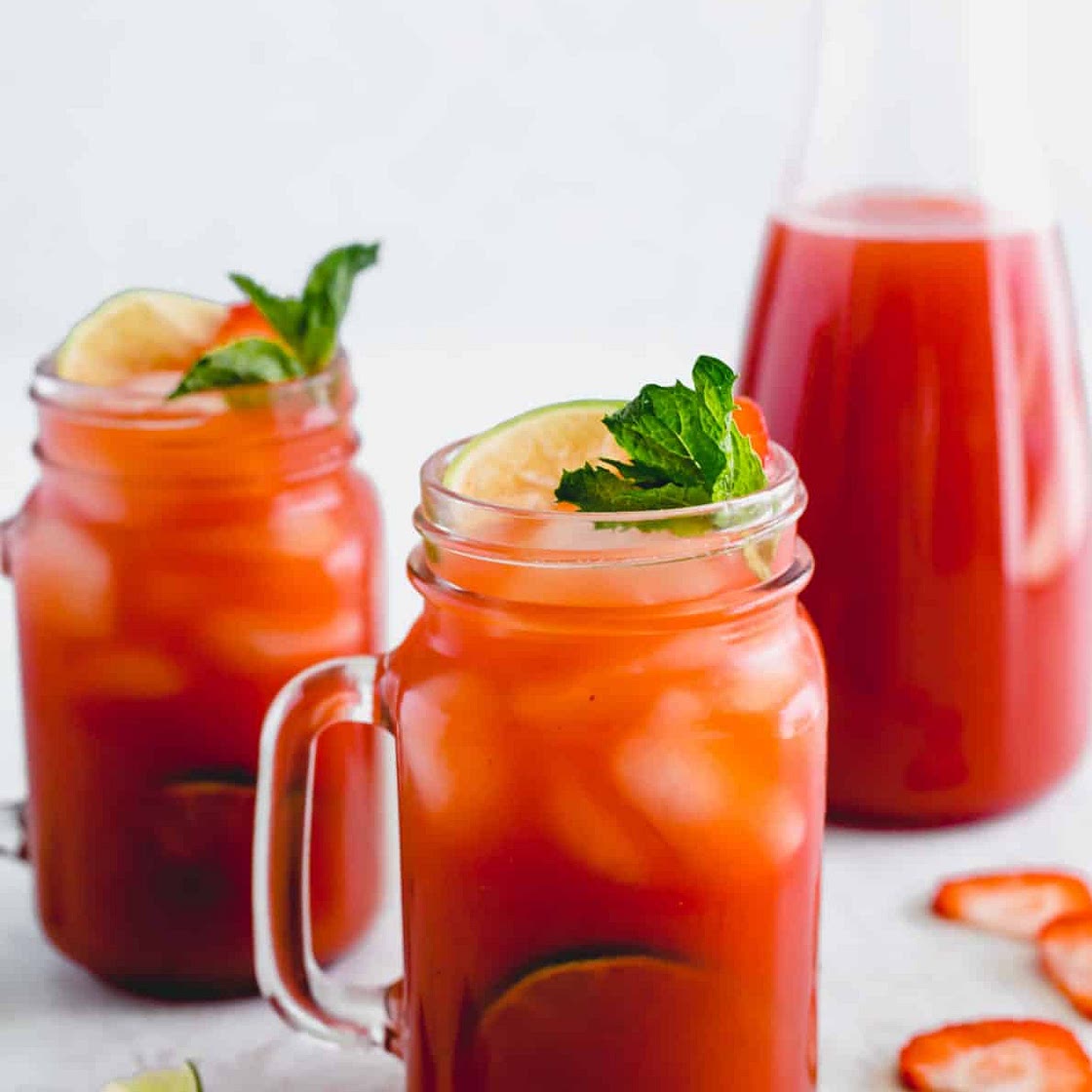 Strawberry Agua Fresca