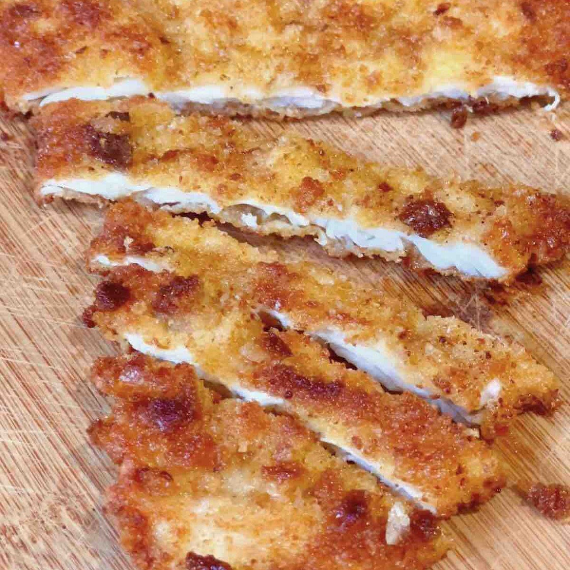 Crunchy Chicken Schnitzel