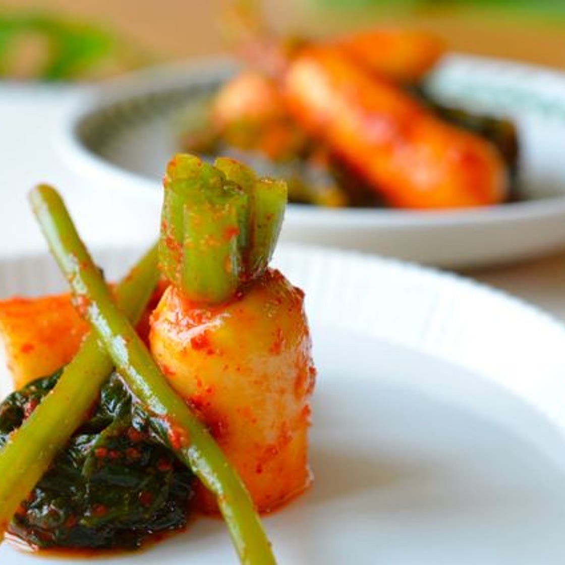 Easy Young Radish Kimchi (Chong Gak Kimchi)