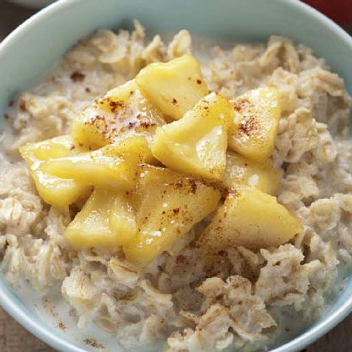 Apple and cinnamon porridge recipe