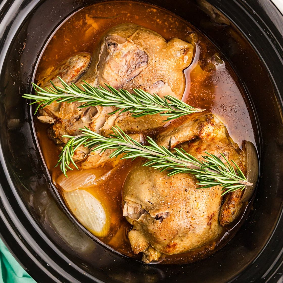 Crockpot Cornish Hens