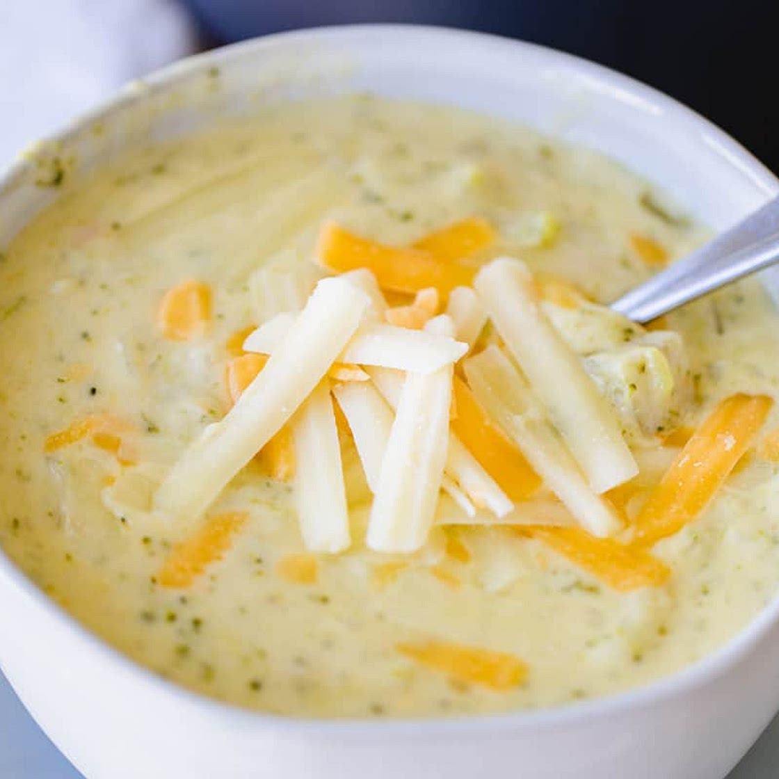 Broccoli Cheddar Potato Soup