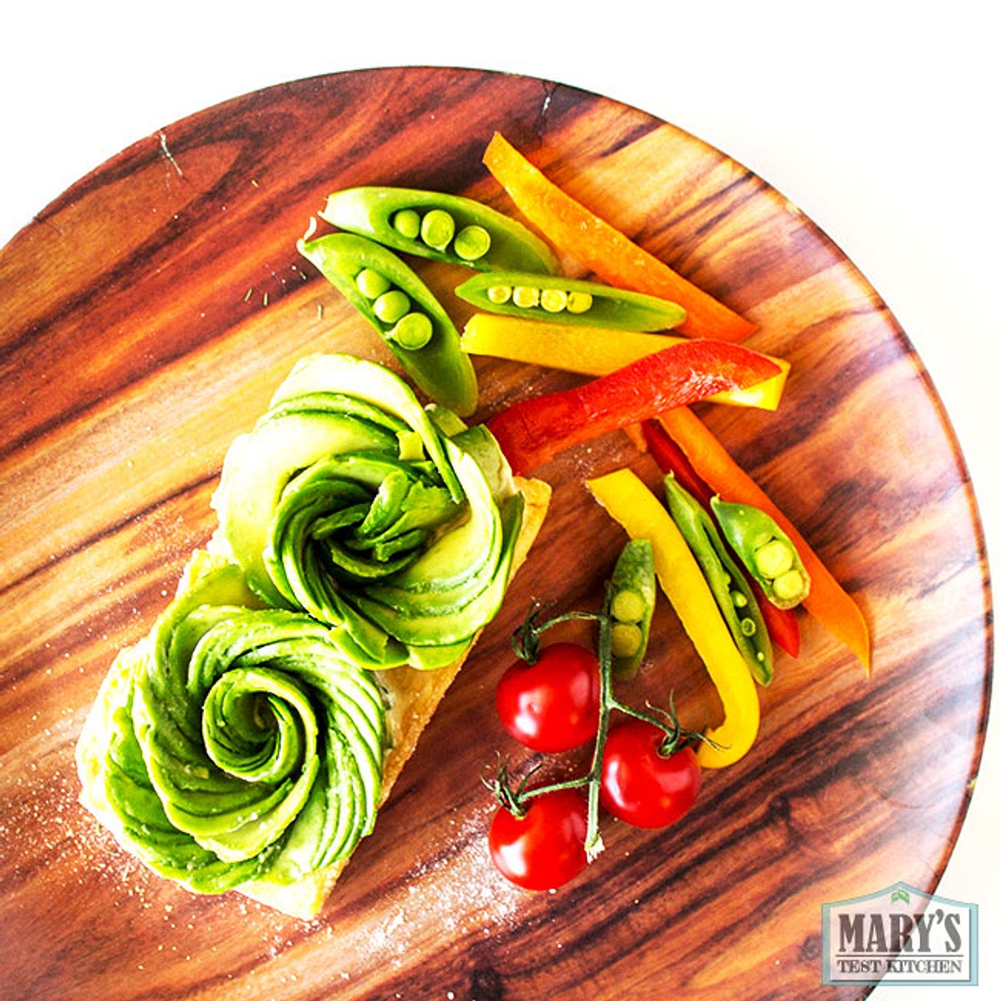 Avocado Tofu Toast (vegan keto / low carb)