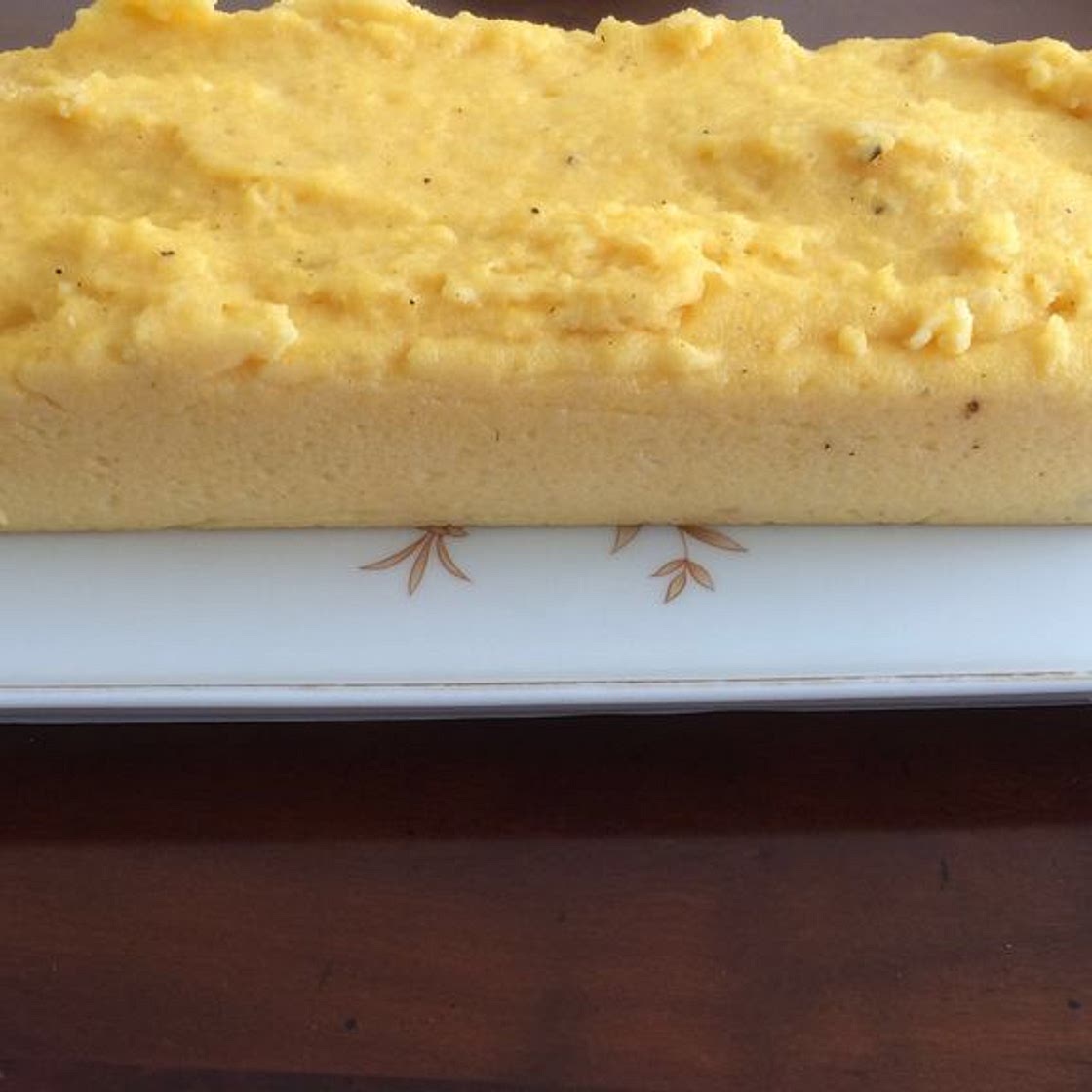 Polenta simple au gruyère