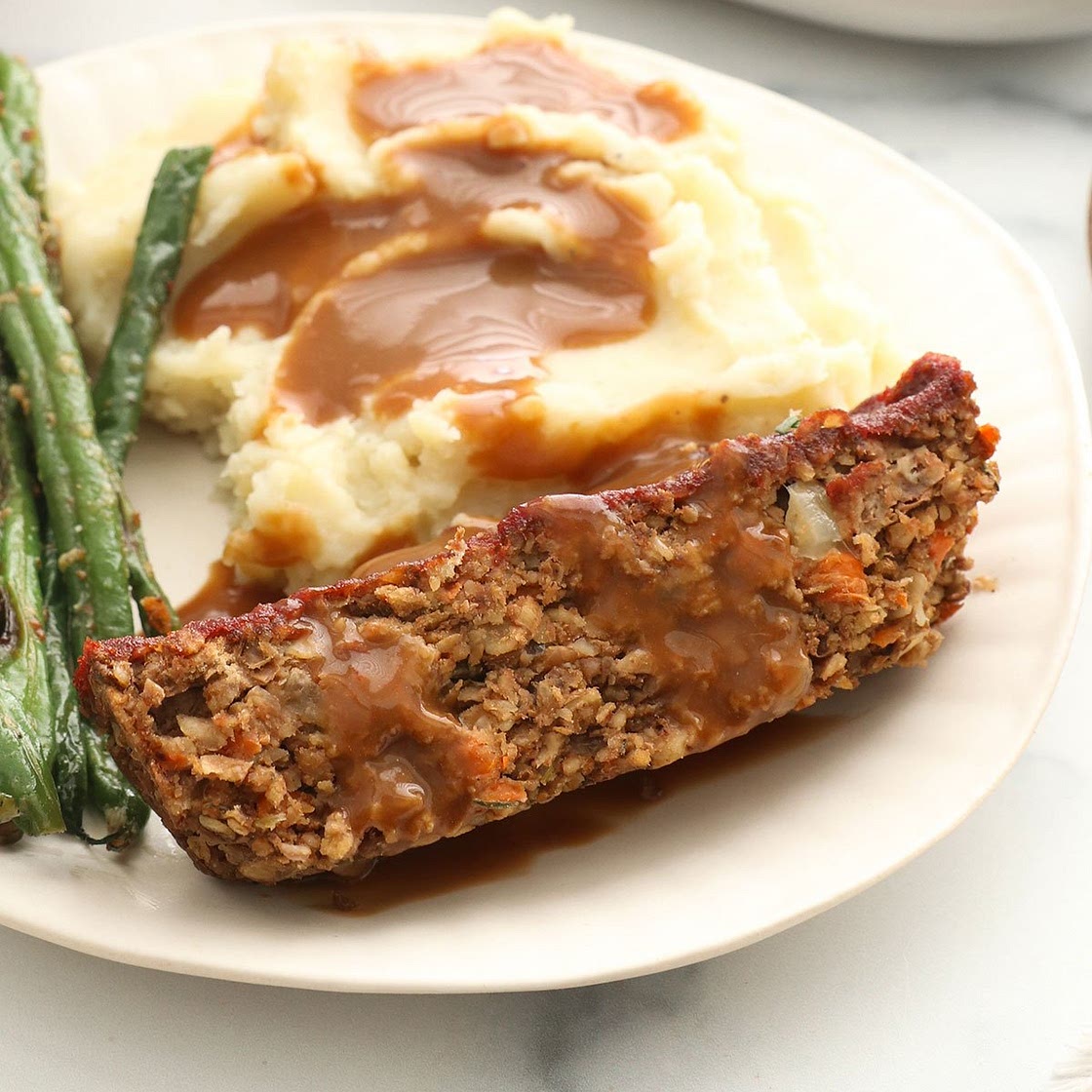 Vegan Meatloaf (Lentil Loaf)