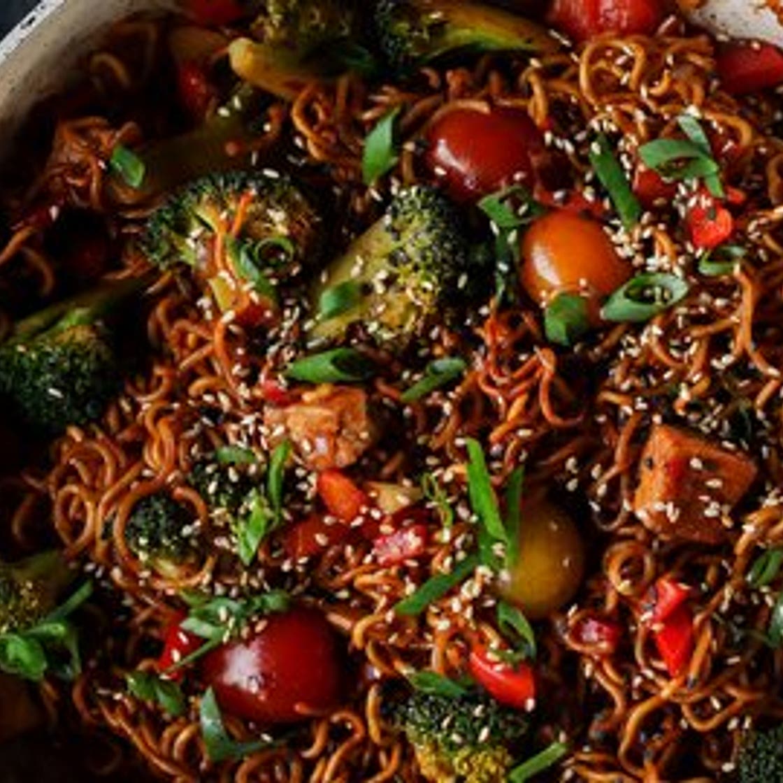 Spicy Garlic Wok Noodles