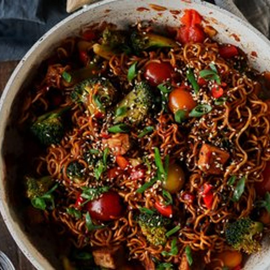 Spicy Garlic Wok Noodles