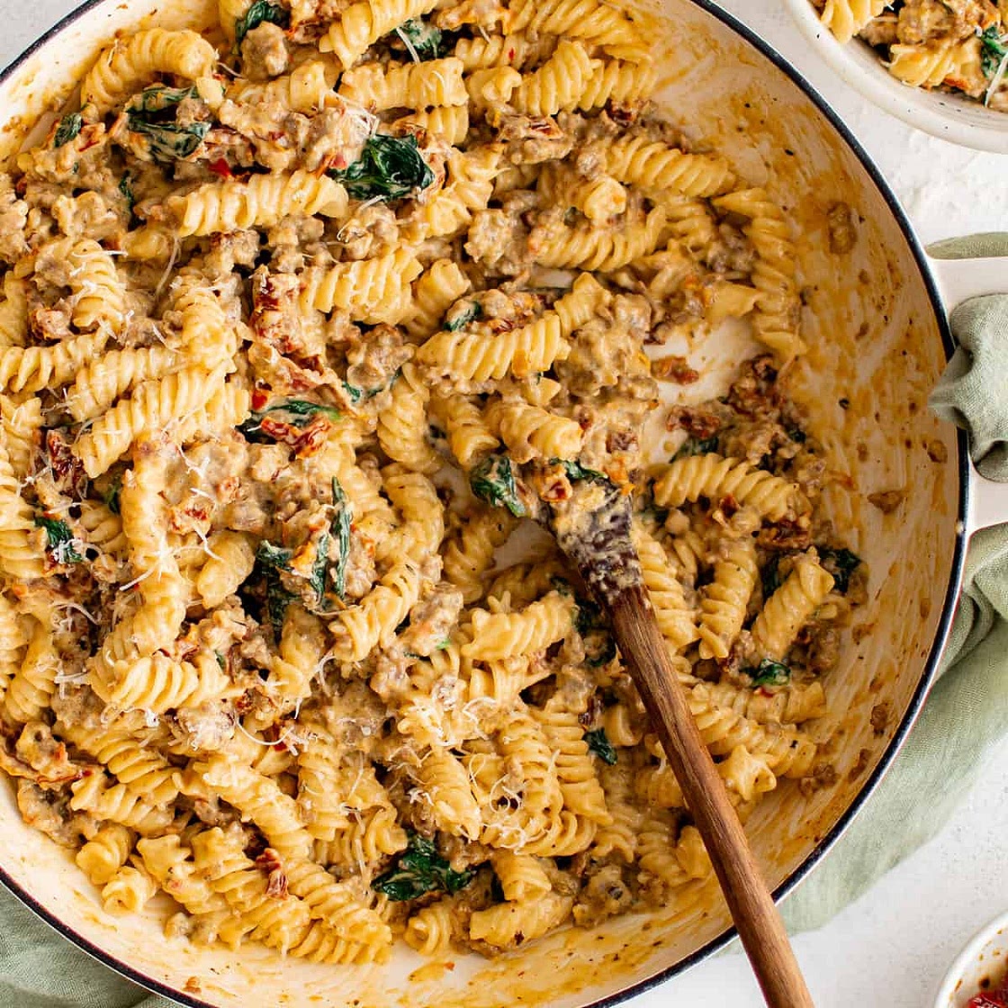 Amazing Creamy Italian Rotini
