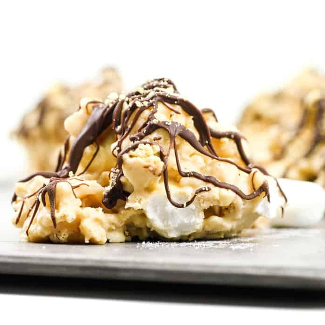 No-Bake S'mores Avalanche Cookies
