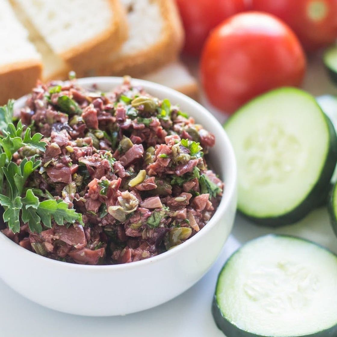 Low FODMAP Olive Tapenade