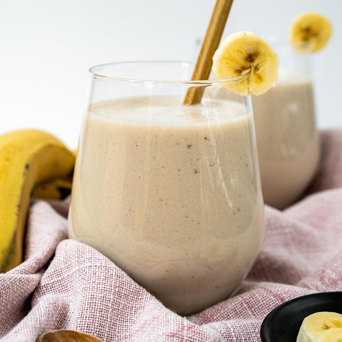 Banana Milk Recipe (Vegan)