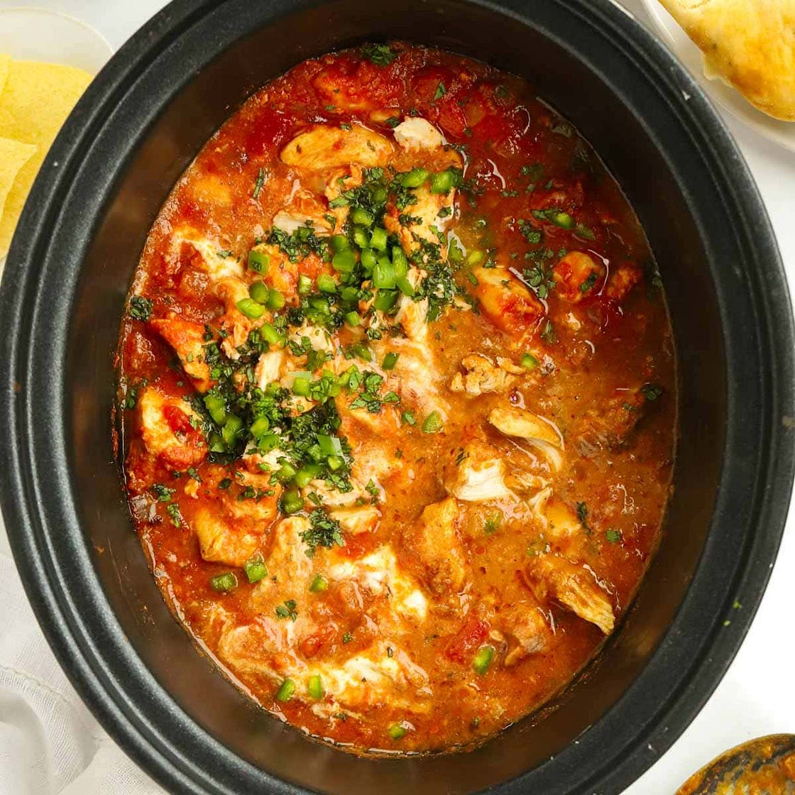 Slow Cooker Chicken Tikka Masala {SO EASY!}