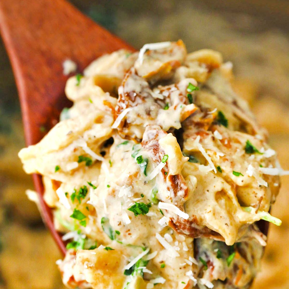 Easy Instant Pot Tuscan Chicken Pasta