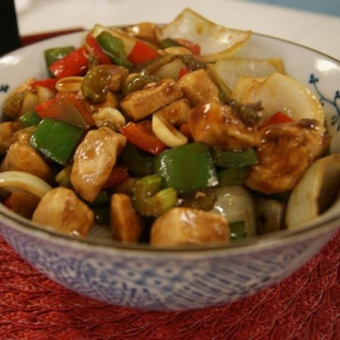 Receita de Frango xadrez