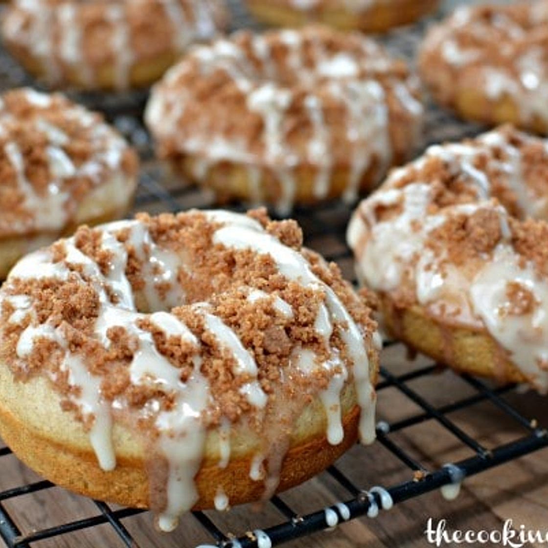 Coffee Cake Donuts