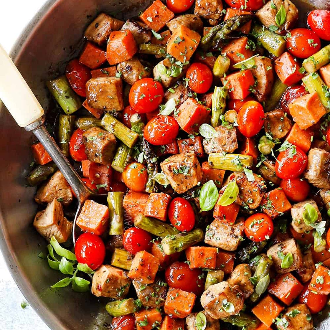 Balsamic Chicken and Veggies