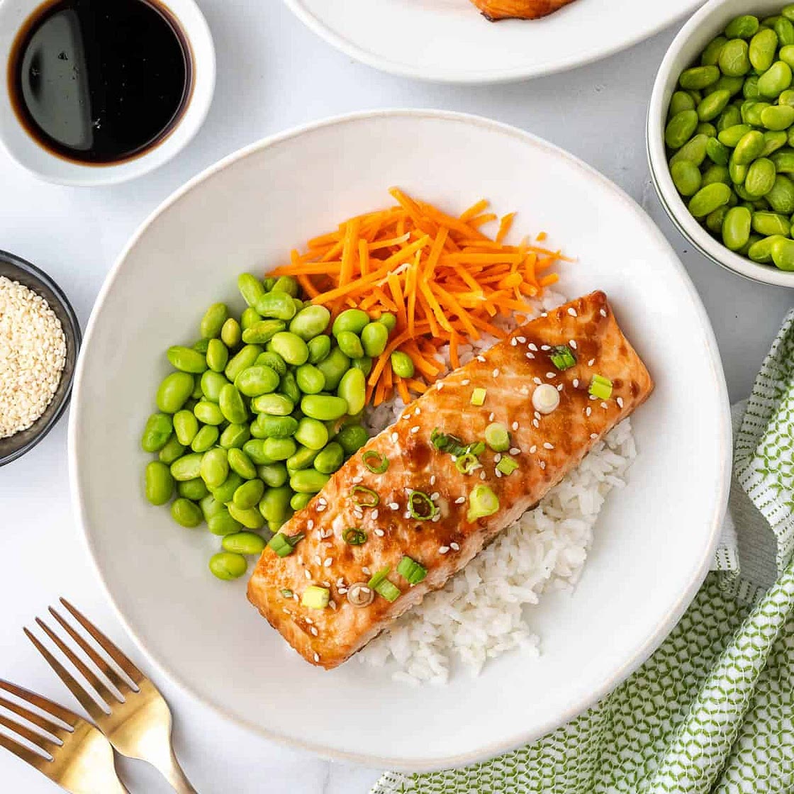 Baked Teriyaki Salmon