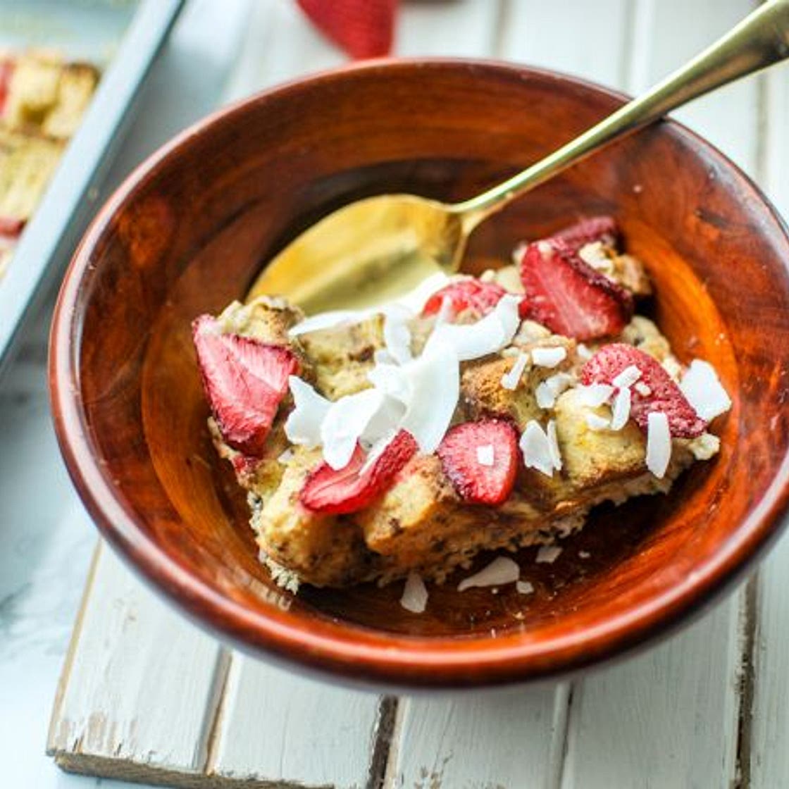 Strawberry French Toast Bake