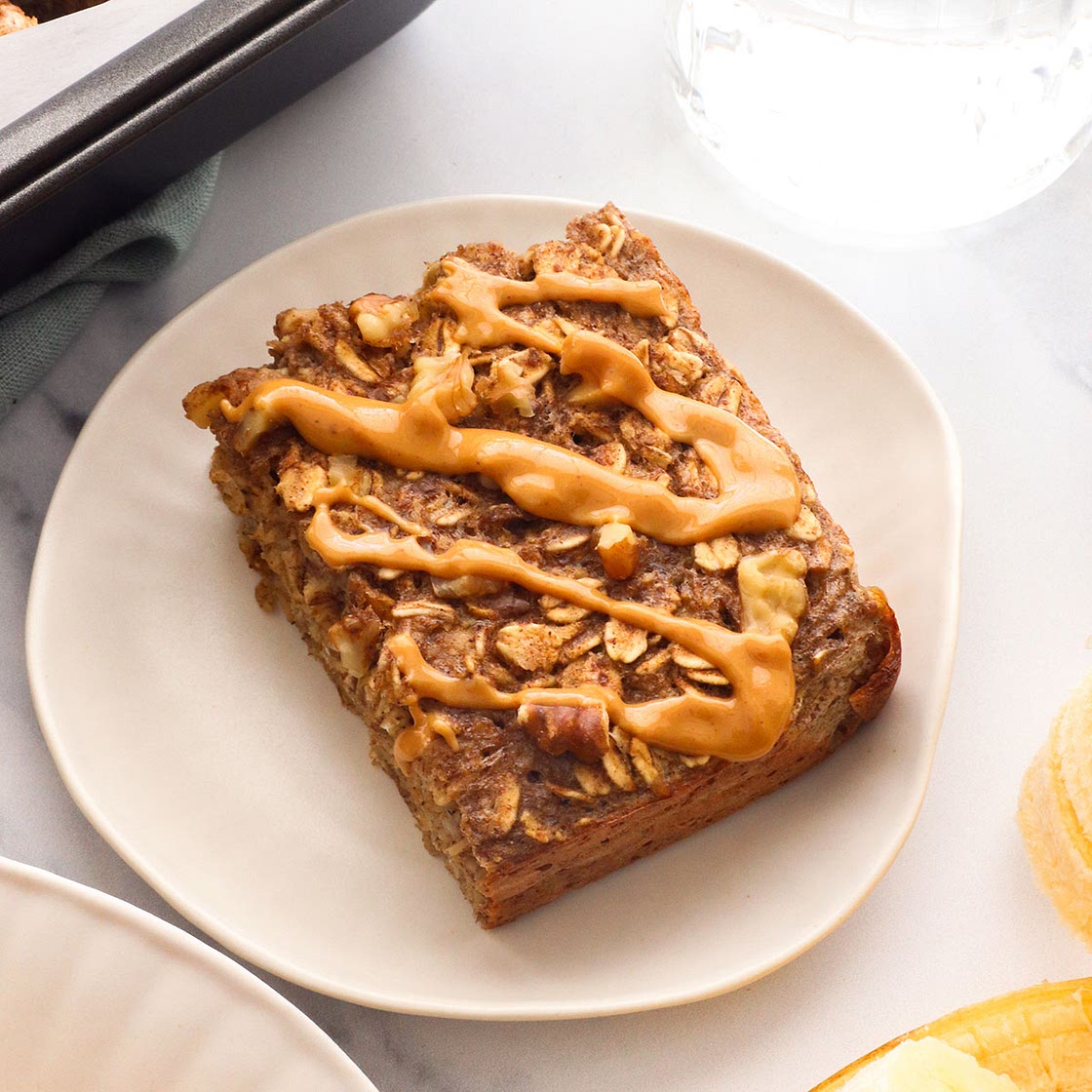 Baked Banana Oatmeal