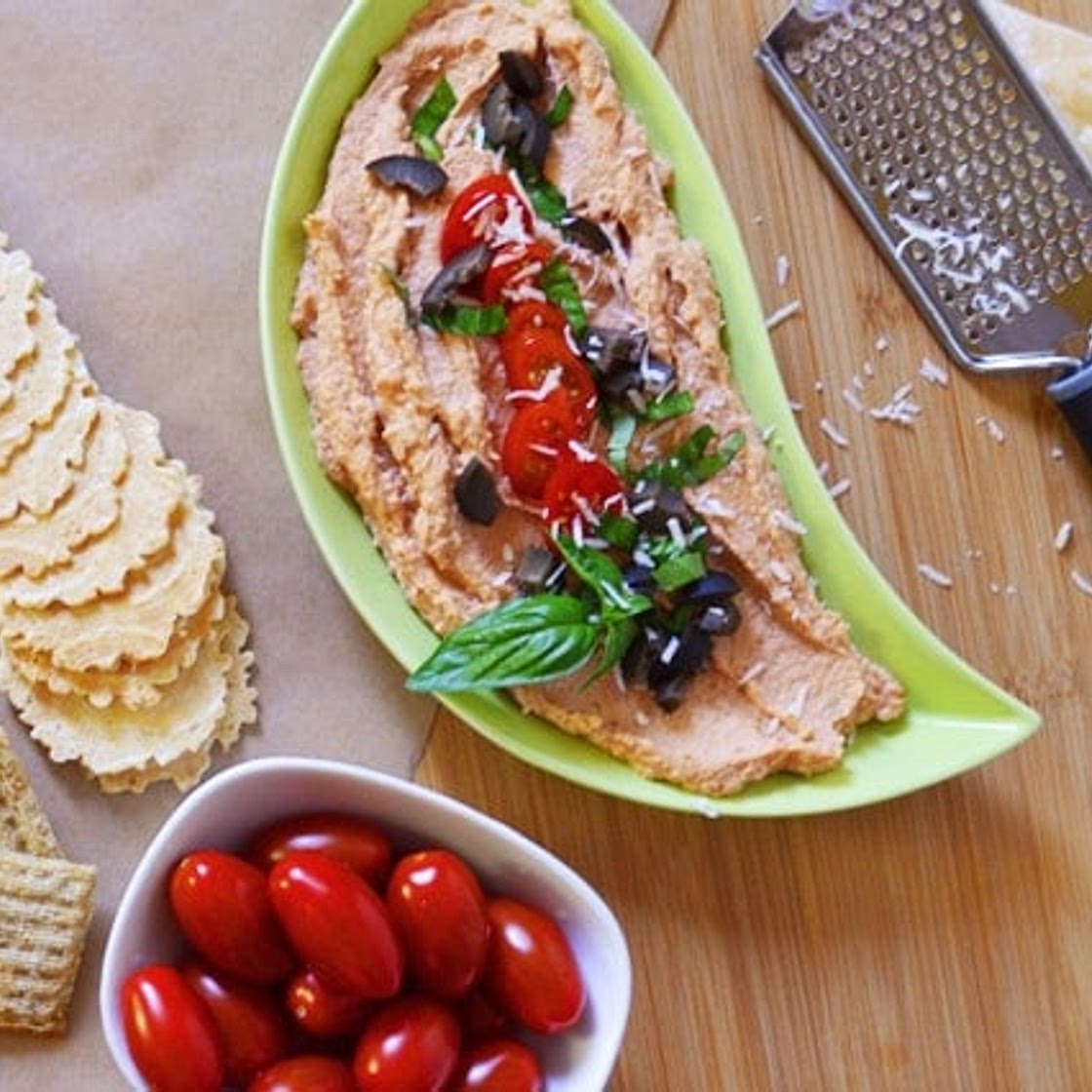 Roasted Red Pepper Hummus