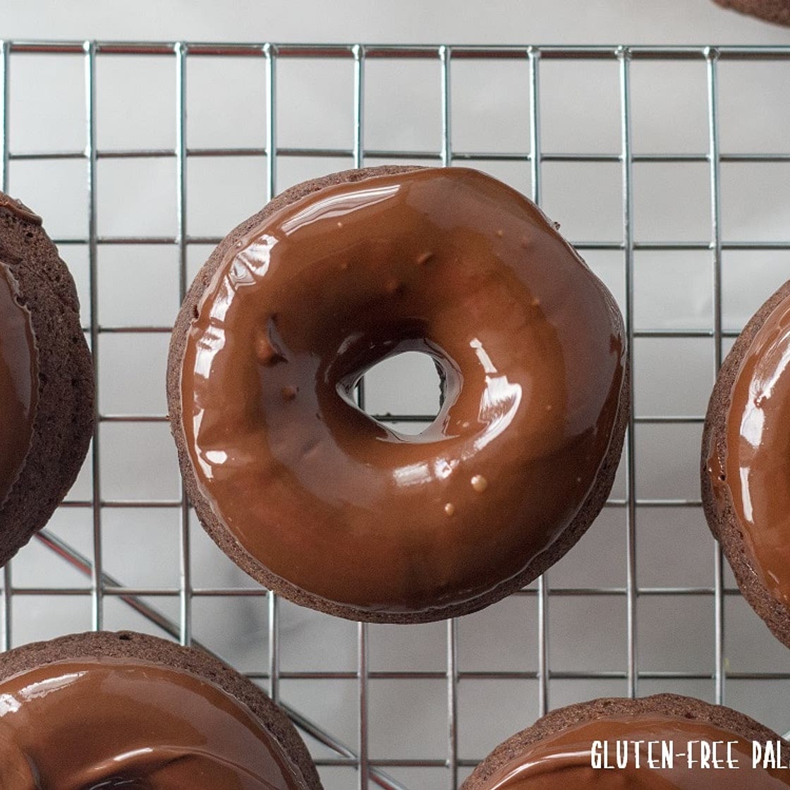 Gluten-Free Vegan Chocolate Espresso Donuts