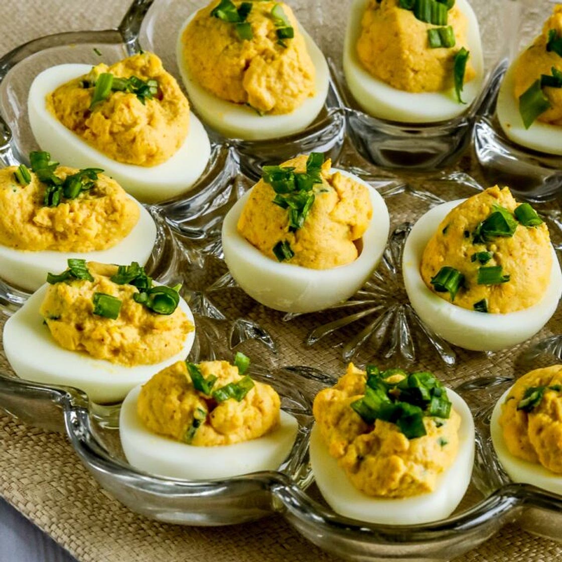 Spicy Deviled Eggs (with Chipotle and Lime)