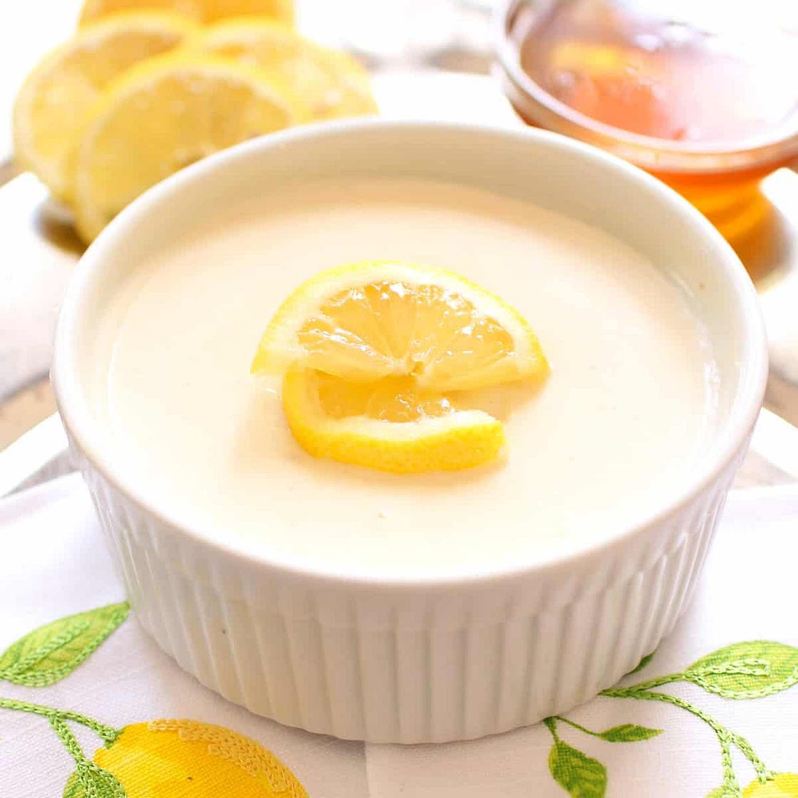 Lemon Posset For One