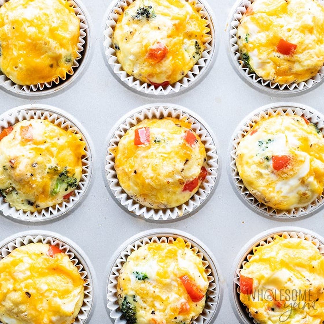 Low Carb Keto Egg Muffins (Egg Muffin Cups Recipe)