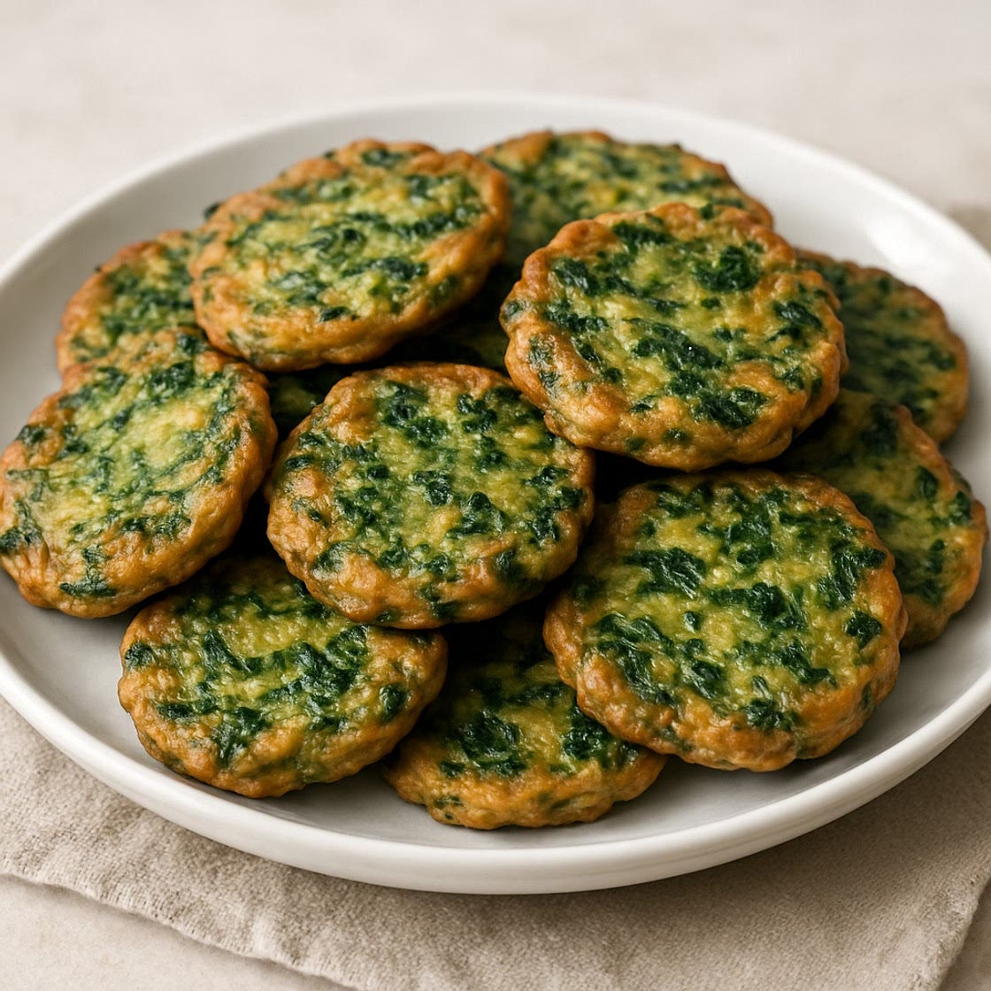 Buñuelos de espinaca faciles (chatty)