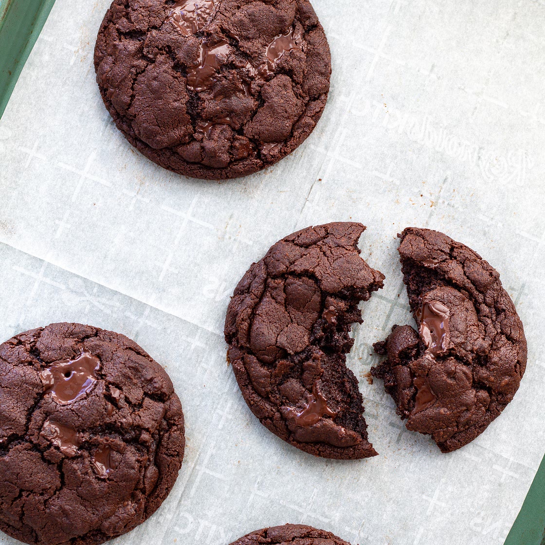 The Best Chocolate Chocolate Chip Cookies
