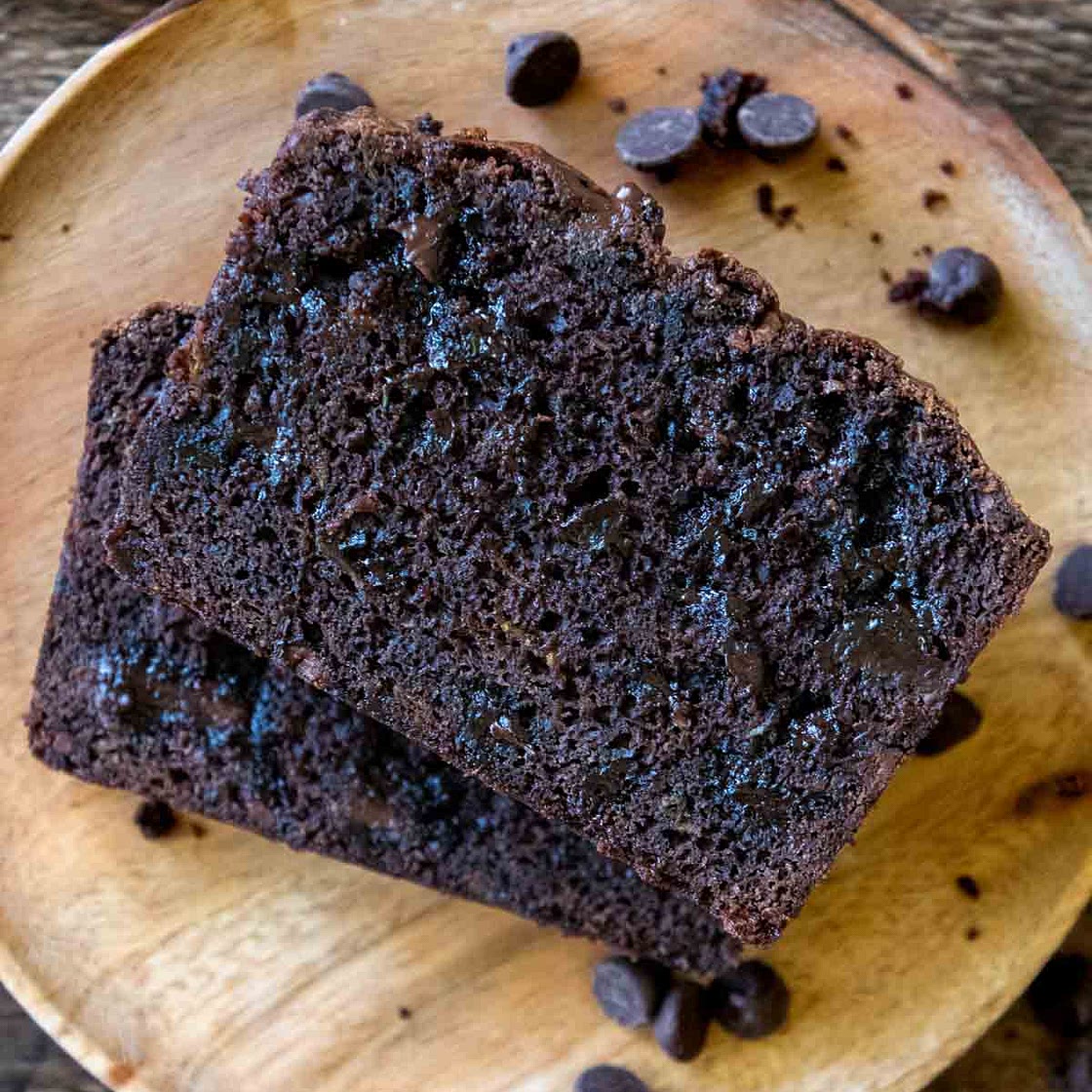 Knock-Out Fudgy Gluten-Free Chocolate Zucchini Bread