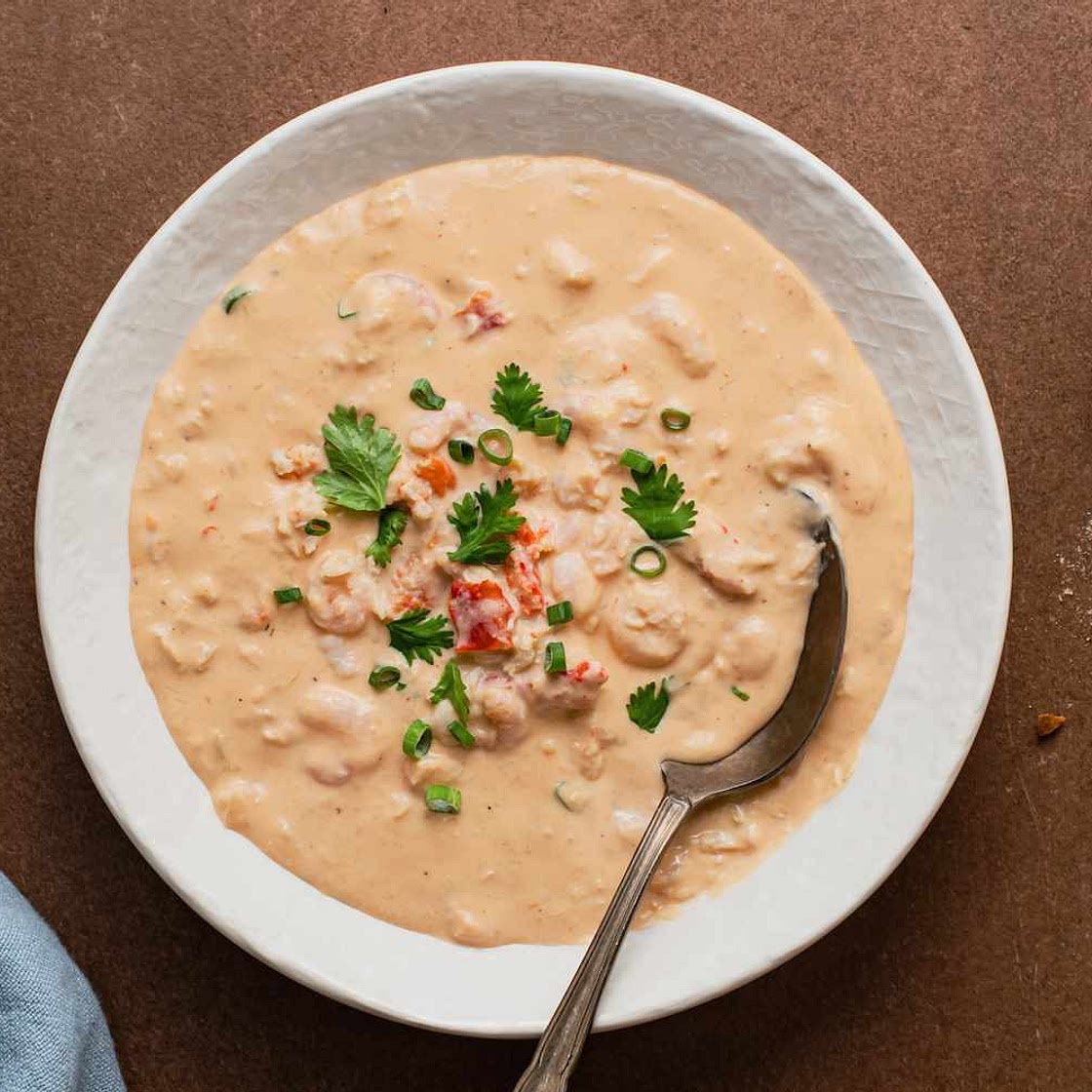 Creamy Shrimp and Crab Seafood Bisque Recipe