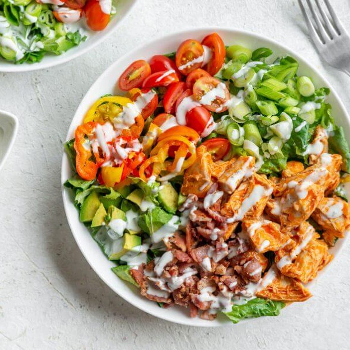 Keto Buffalo Chicken Bowl