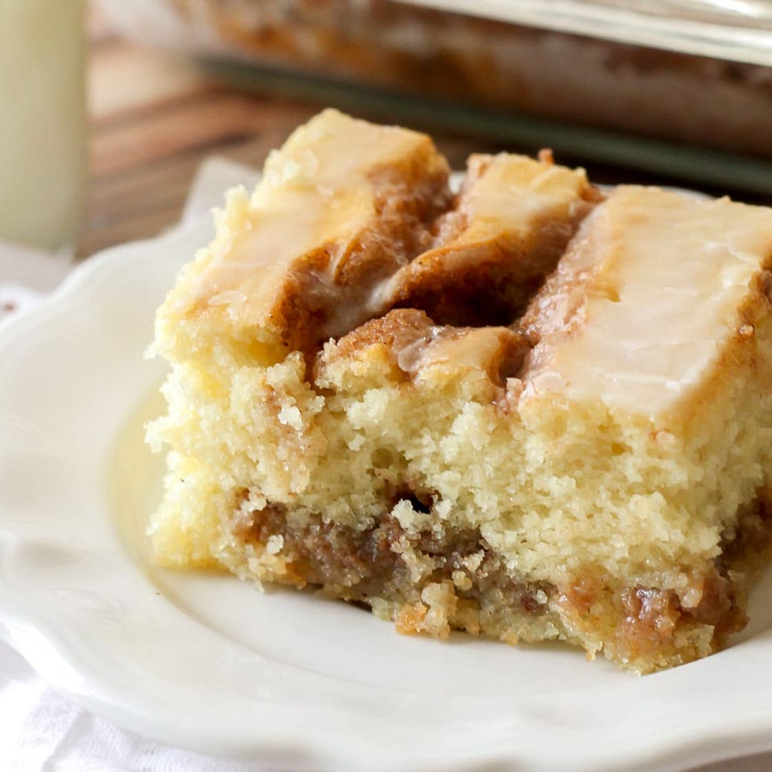 Cinnamon Roll Cake Recipe