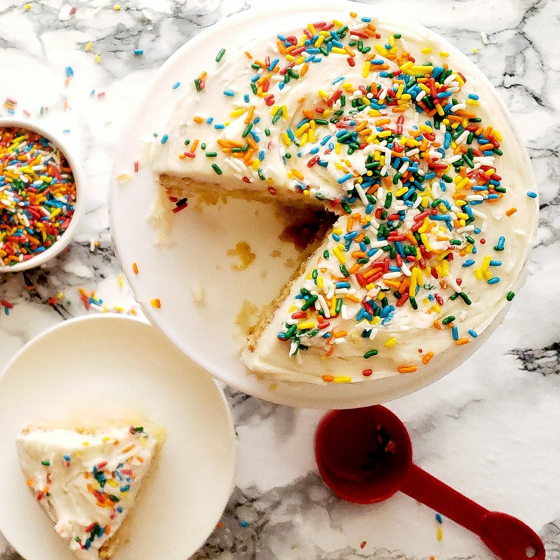 Mini Vanilla Cake - Easy Mini Cake Recipe