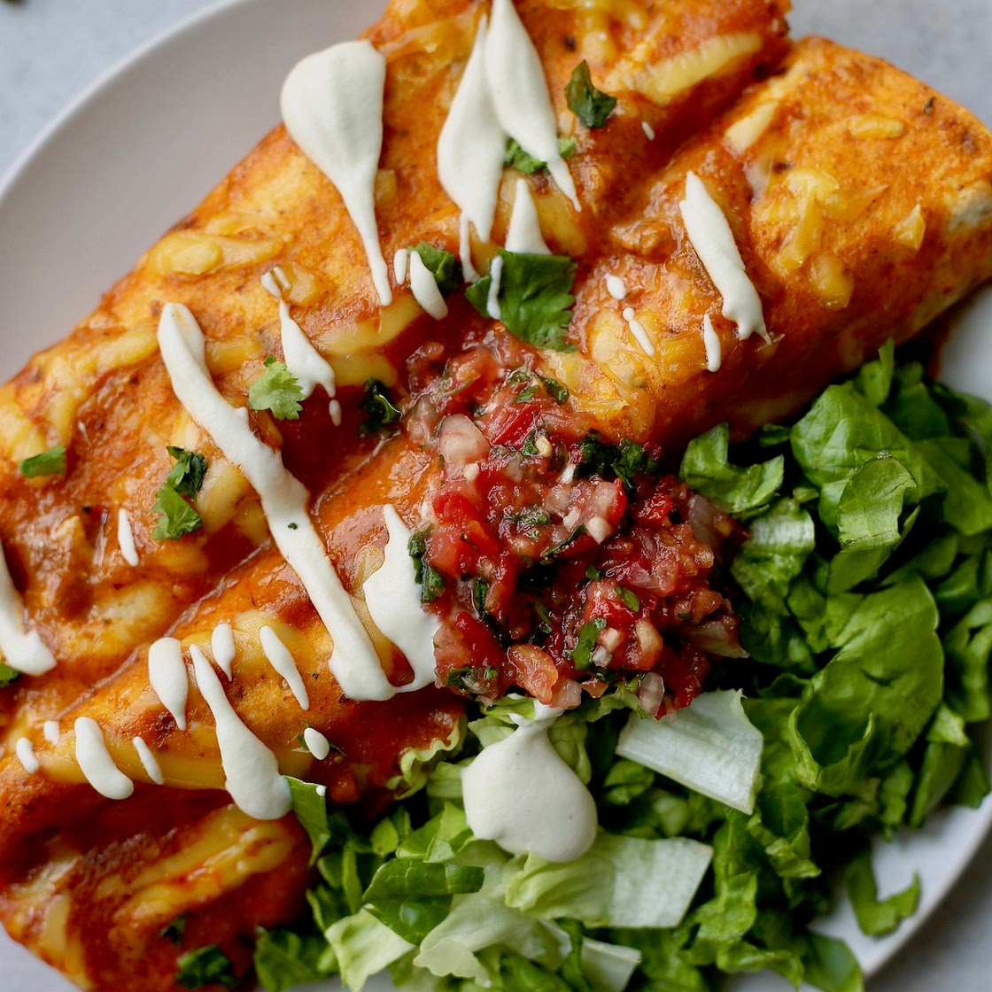 Easy Vegan Enchiladas