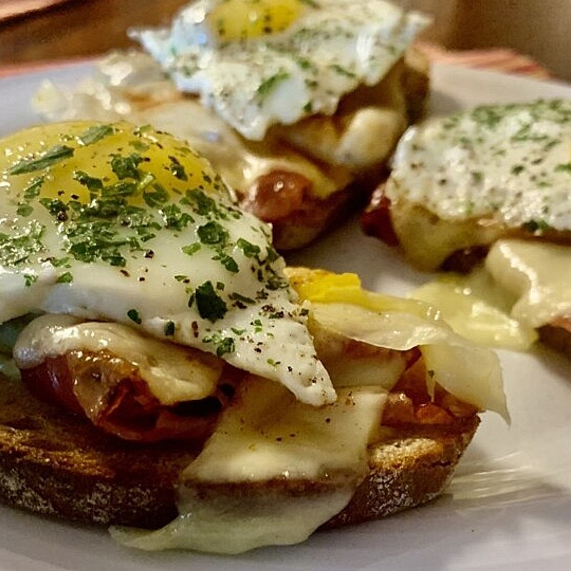 Einfacher Strammer Max