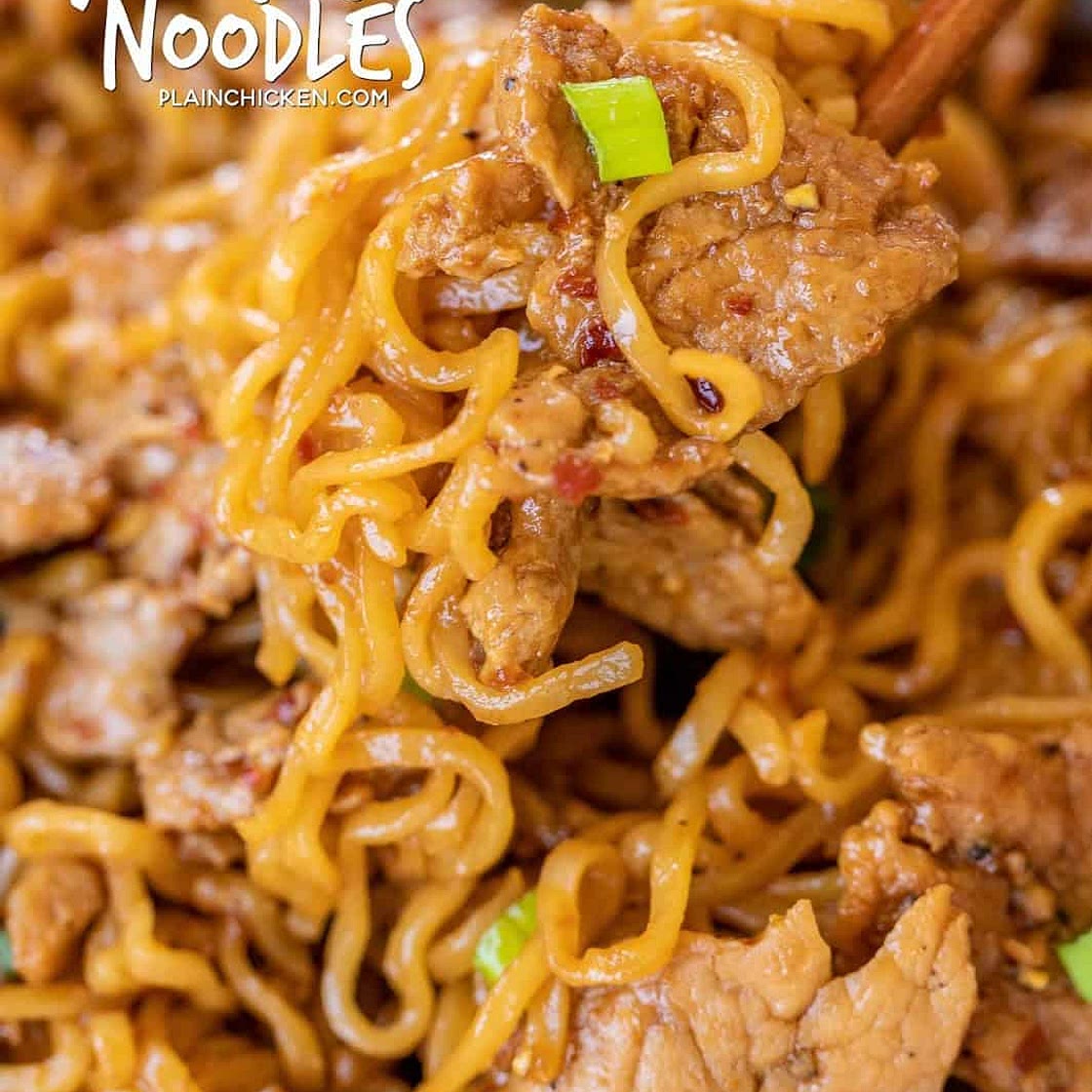 Spicy Pork Noodles