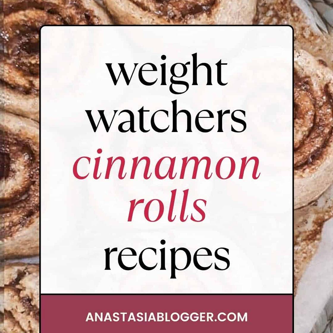Best Weight Watchers Cinnamon Rolls - No Sugar or Refined Flour