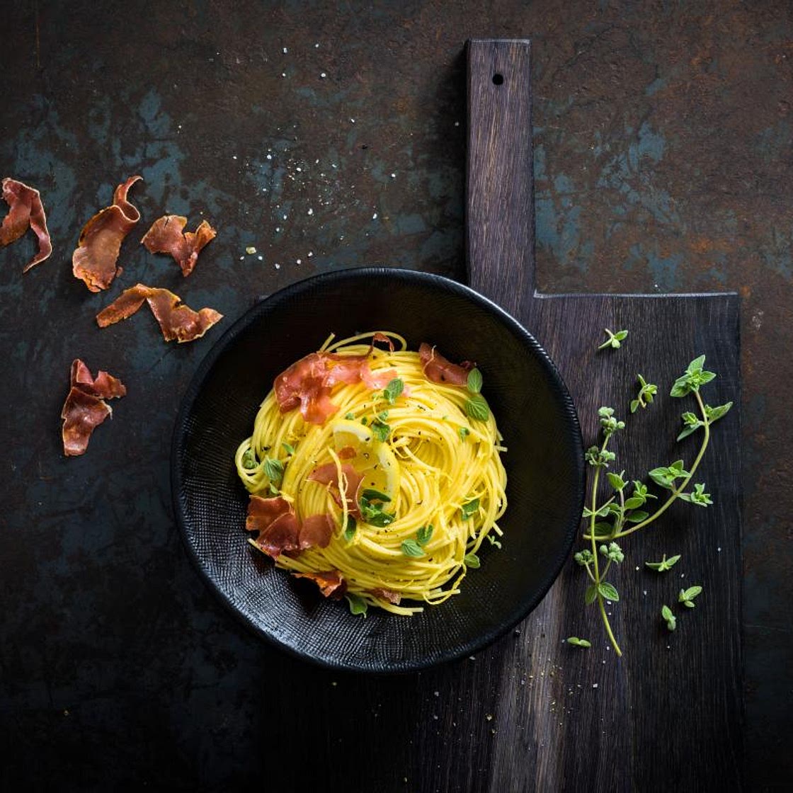 Spaghettini al limone