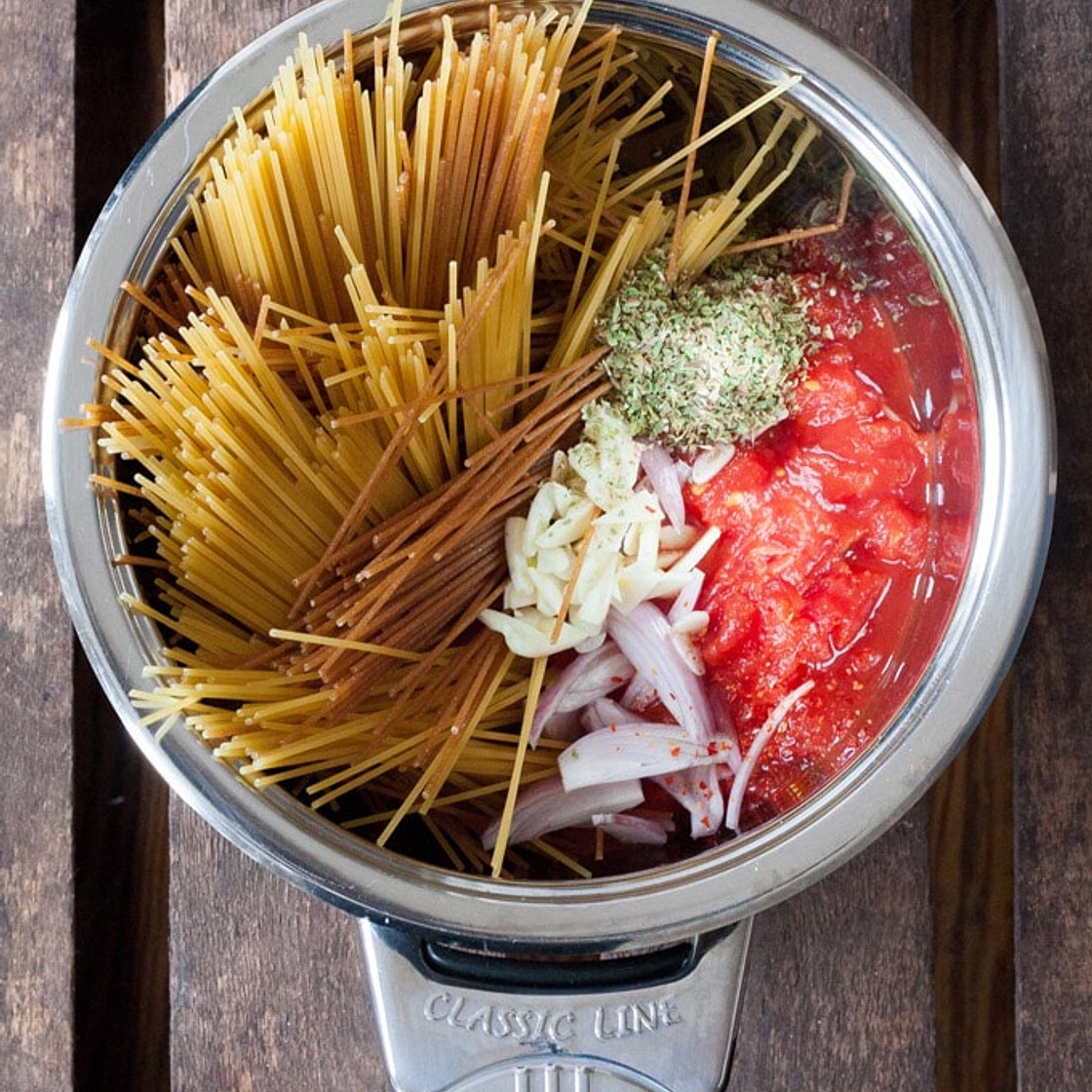 One Pot Pasta Grundrezept - schnell, einfach und genial gut