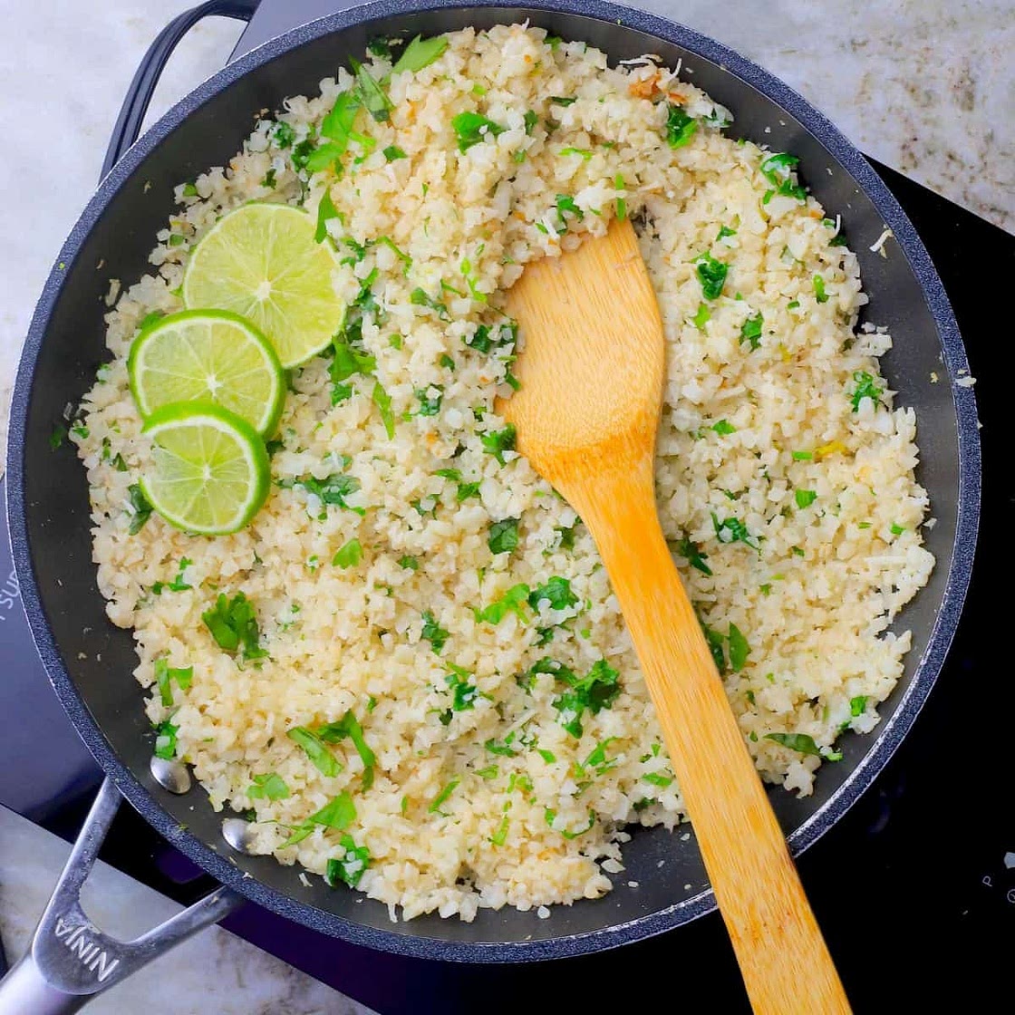 Cilantro Lime Cauliflower Rice Recipe